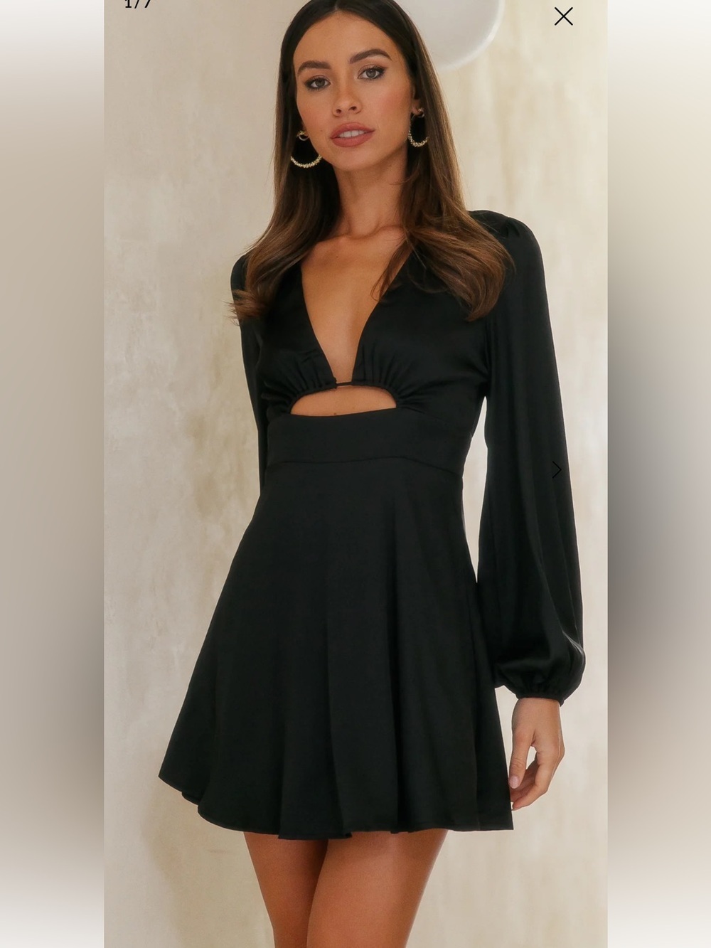 Hello Molly The Shining Spotlight Dress Black